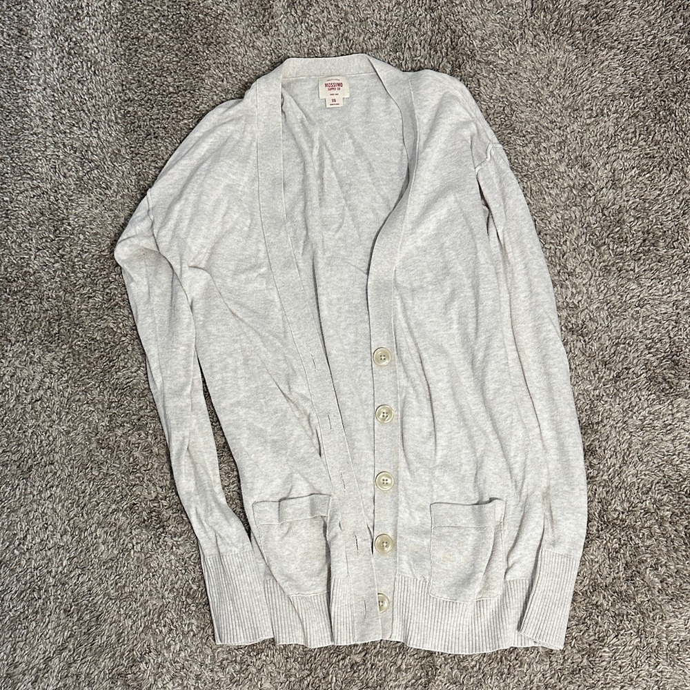Women’s Cream Cardigan Sweater